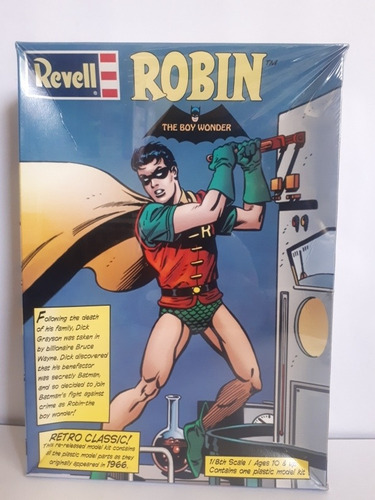 Figura Robin Revell Kit Para Armar Año 1999 Sellado Batman 