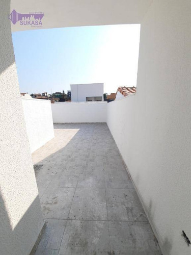 Cobertura Com 2 Dormitórios À Venda, 76 M² Por R$ 269.000,00 - Vila Curuçá - Santo André/sp - Co0470