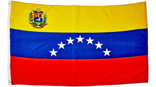 Bandera De Venezuela, Bandera Venezolana De 150 X 90 Cms