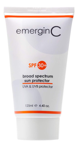 Emergincsun 30+ Untinted Non-greasy Protector Solar, 125ml/4