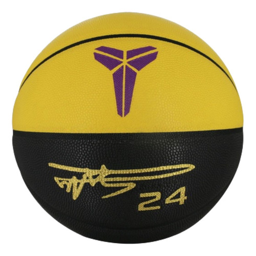 Balón De Baloncesto Conmemorativo #7 Amarillo Número 24