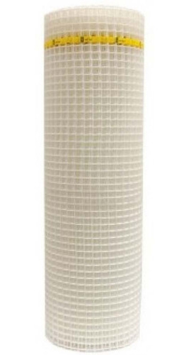 Rollo Malla Plastica Blanca Ppe 1 X 25m  11 X 11 Mm Moron