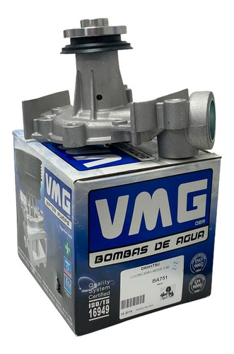 Bomba De Agua Vmg P/ Daihatsu Cuore 850cc 8 Válvulas Ed20