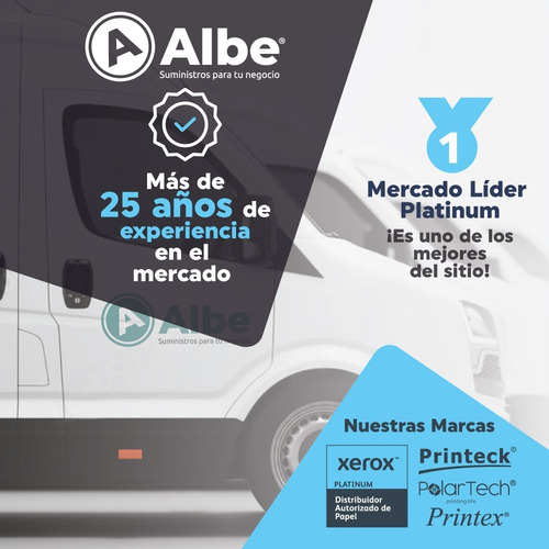 Registrador Printeck T/oficio Color Verde Desarmado 50 Pz