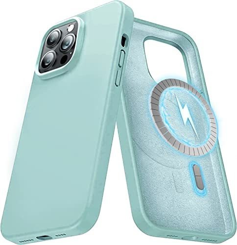 Funda Magnética De Silicona Para iPhone 14 Funda De K9j2a