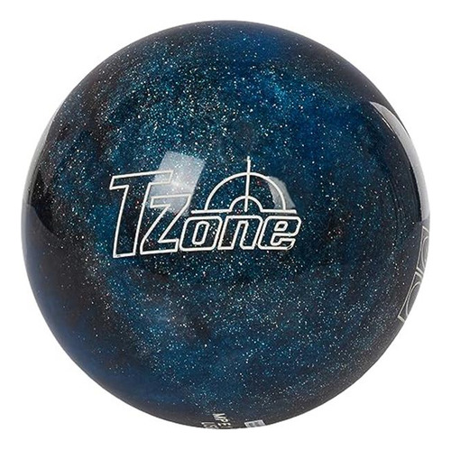 Brunswick Tzone Galactic Sparkle 8 Libras, Azul/negro