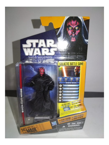 Darth Maul (sl08) Saga Legends Star Wars (Usado)