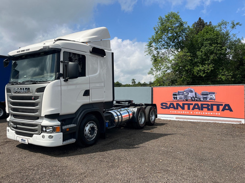 Scania R440 6x2 2014 Automático Completo Revisado Bloco Novo