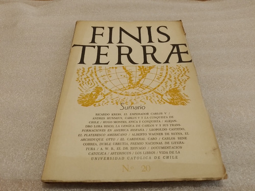 Revista Finis Terrae 20 Cuarto Trimestre 1958