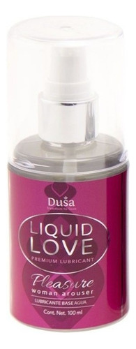 Lubricante Base Agua Pleasure Liquid Con Estimulante - Dusa