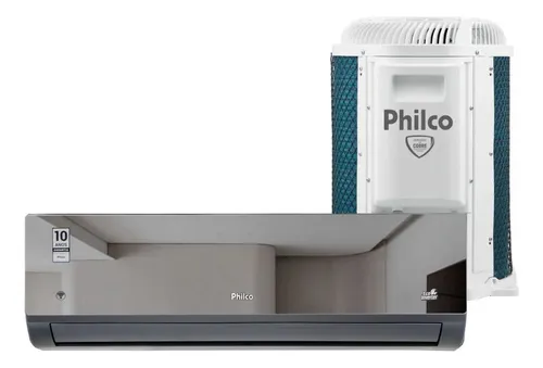 Ar Condicionado Split Inverter Philco Espelhado 9000 BTUs Quente e Frio PAC9000IQFM15E 220V Menor preço em Ar Condicionado Split Inverter Philco Espelhado 9000 BTUs Quente e Frio PAC9000IQFM15E 220V