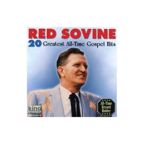 Sovine Red 20 All Time Gospel Hits Usa Import Cd Nuevo