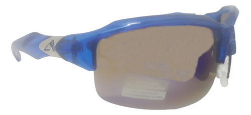 Lente Deportivo Artic Blue Anti Reflejo All Blue Mod. Qrla7z