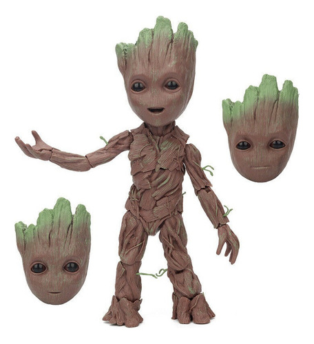 . Guardianes De La Galaxia Tree Man Groot Figura Modelo 1