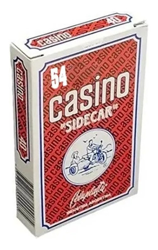 Baraja Casino Sidecar 54 Cartas Naipes Poker Original 