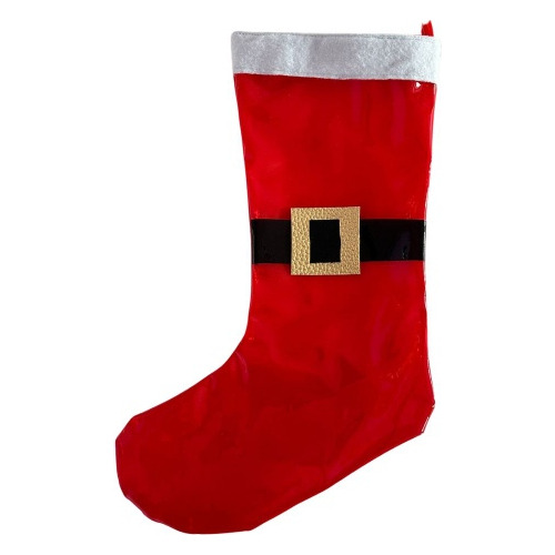 Bota Navideña Decorativa Dulcero Para Colgar 12 Piezas Color Mix Santa