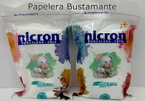 Porcelana Fria Nicron Soft X 10 Paquetes De 325 Grs