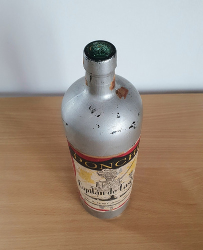 Botella Decorativa - Ponche Capitan De Castilla (Usado)