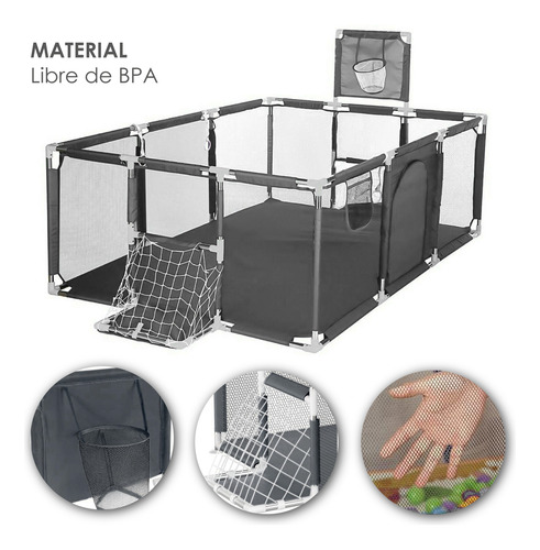 Corralito Para Bebe Plegable Corral De Gimnasio De Juegos