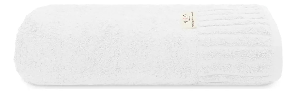 Toalha Banhão Banho Gigante Camesa Velour 100% Algodão Cor Branco 1075