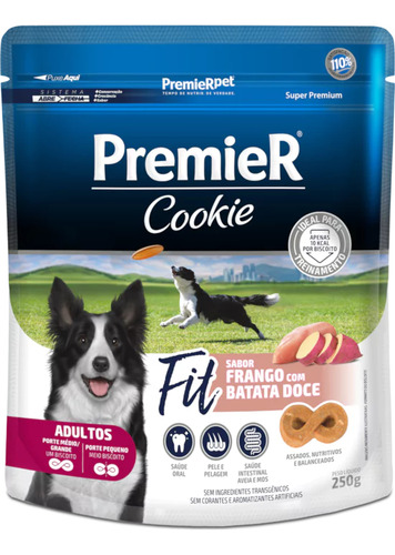 Premier Cookies 250g Kit 3 Unid Sabores Variados