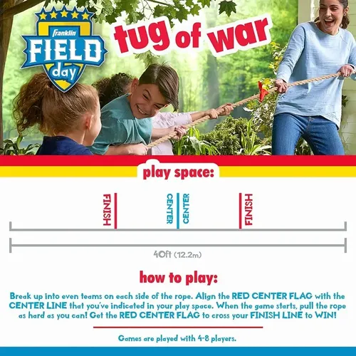 Juego De Tira Y Afloja Adventure Game® - Ideal Para Team Building Y Fiestas Al Aire Libre