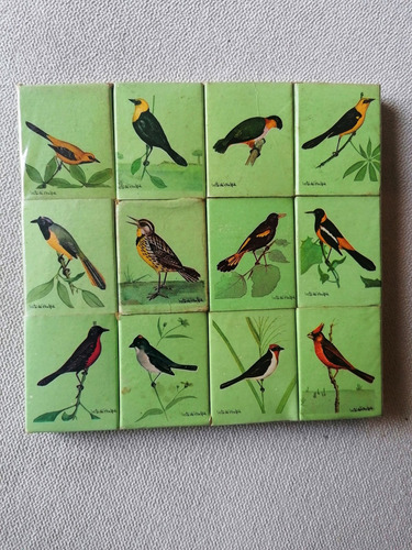 Colección De Cajas De Fósforos Nuestras Aves