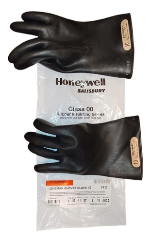 Guantes Honeywell Salisburyclass 00 Rabber Insuleting Glov