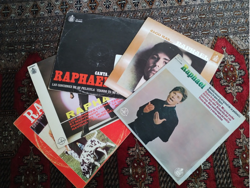 Lp De Raphael Paquete De 5 Discos 