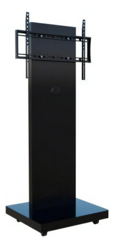 Soporte De Pantalla En Pedestal Con Ruedas Slim Color Negro