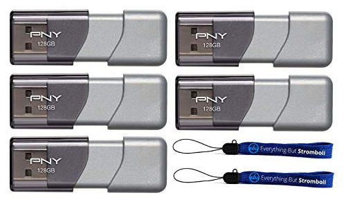 Unidad Flash Usb 3.0 Elite Turbo Attache 3 De 128 Gb De Pny