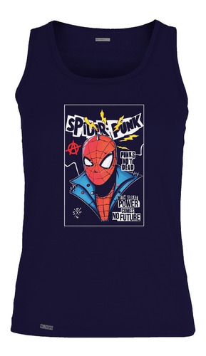 Camiseta Esqueleto Spider-man Hombre Araña Punk Art Sbo 