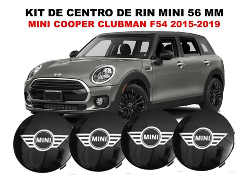 4 Centros De Rin Mini Cooper Clubman F54 15-19 56 Mm