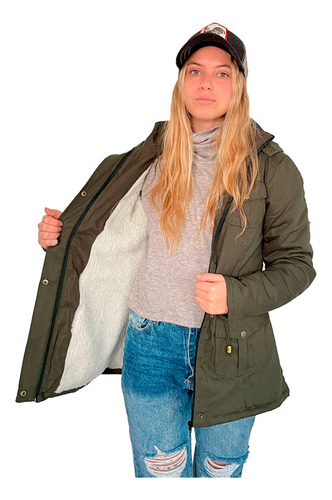 Imagen 1 de 10 de Parka Roma Verde