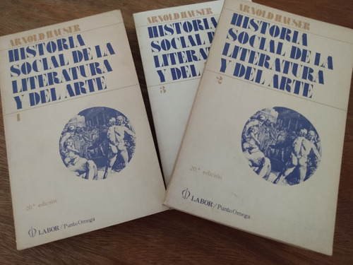 Historia Social De La Literatura Y Del Arte - 3 Tomos