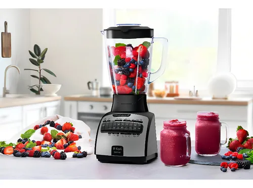 Licuadora 14 Vel Infinyforce Xl 550w Vaso Vidrio T-fal Tefal Color Negro