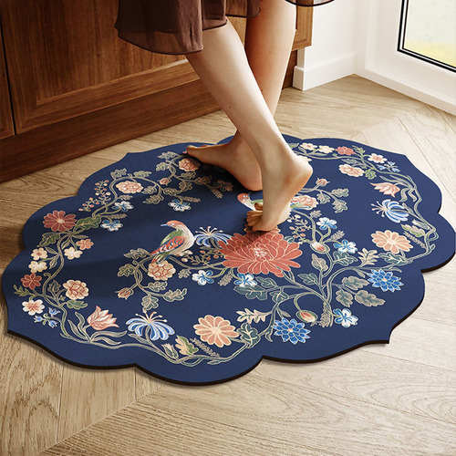 Alfombra Baño Superabsorbente Antideslizante Forma Especial