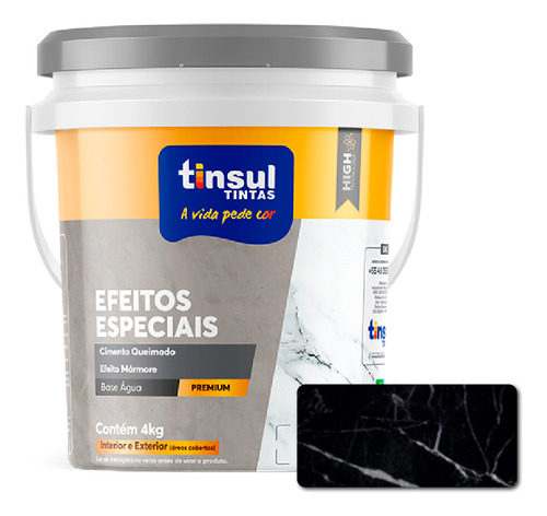 Revestimiento Acrílico Para Pared Efecto Marmol Tinsul - 4kg