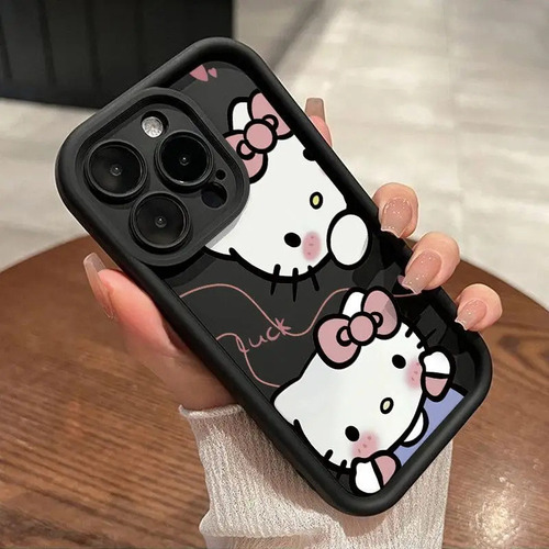 Funda Original Sanrio Hello Kitty Para iPhone 15, 14, 13, 11