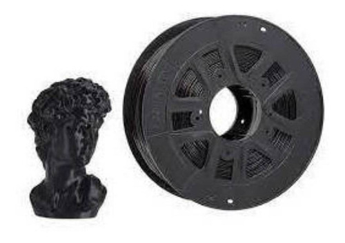 Filamento Para Impresora 3d Pla Creality De 1.75mm 1kg Negro