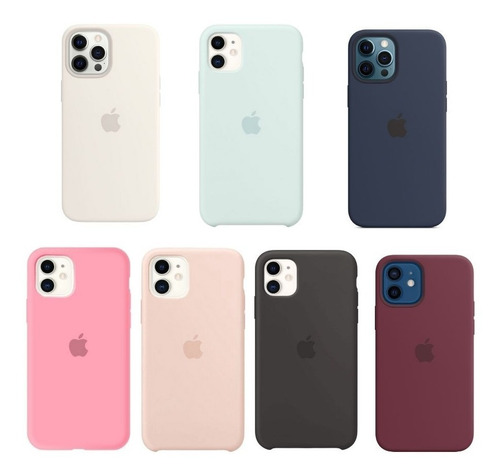 Carcasa Silicona Compatible Con iPhone 13/13 Pro Colores