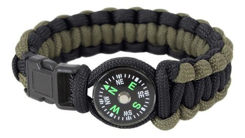 Pulsera Paracord Con Brújula Rothco 999