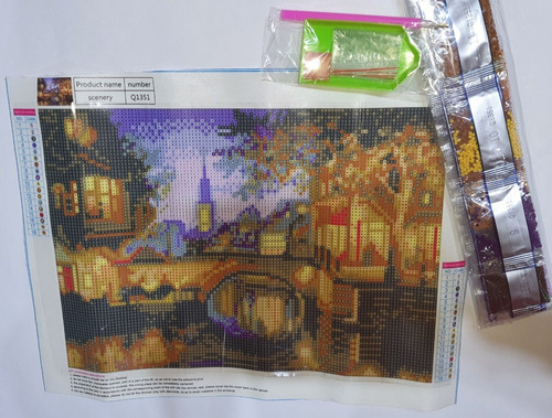 Pintura Com Diamantes-diy Strass- Twilight Reflections-40x30