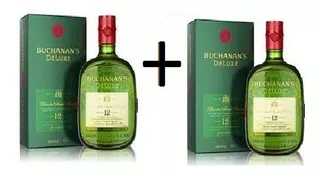 Whisky Buchanans 12 Anos Kit 2 Un Nota Fiscal Frete Grátis