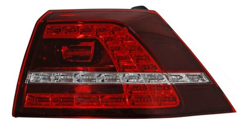 Calavera Exterior Derecha Golf Gti 2015-2016-2017 Leds Tyc