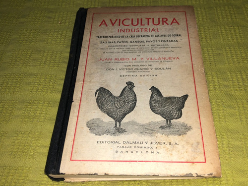 Avicultura Industrial - Juan Rubio M. Y Villanueva - Dalmau