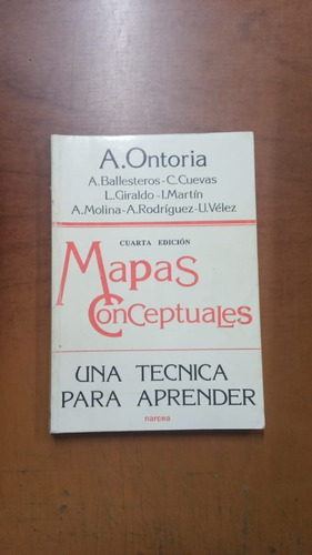 Mapas Conceptuales- Antonio Ontoria- Librería Merlín