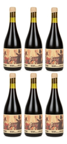 Vino Tinto Riccitelli The Party Malbec Caja X6 750ml