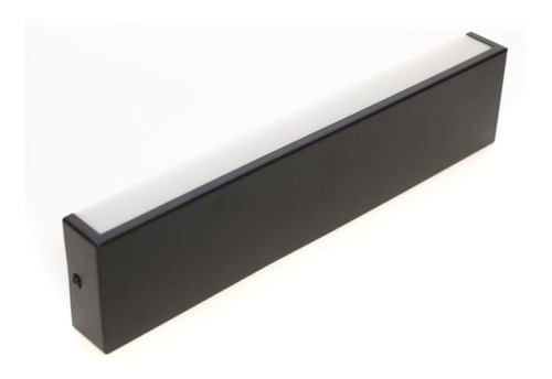 Luminaria De Pared Led Negra 36cm