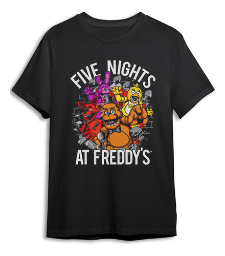 Polera Estampada Five Nights At Freddy's - Juego - Dtf
